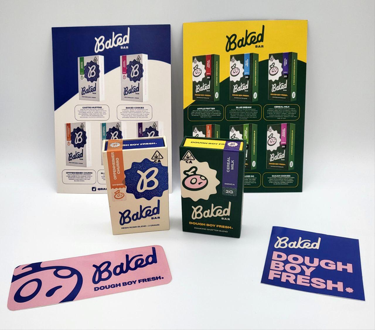 Baked Bar 2g Disposable - Live Resin Disposables