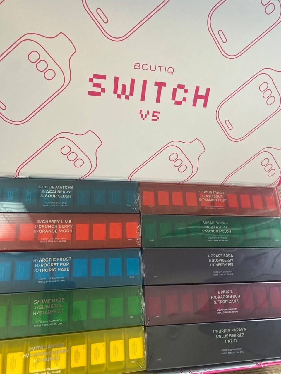 Boutiq Switch V5 Disposable - Live Resin Disposable - Image 3