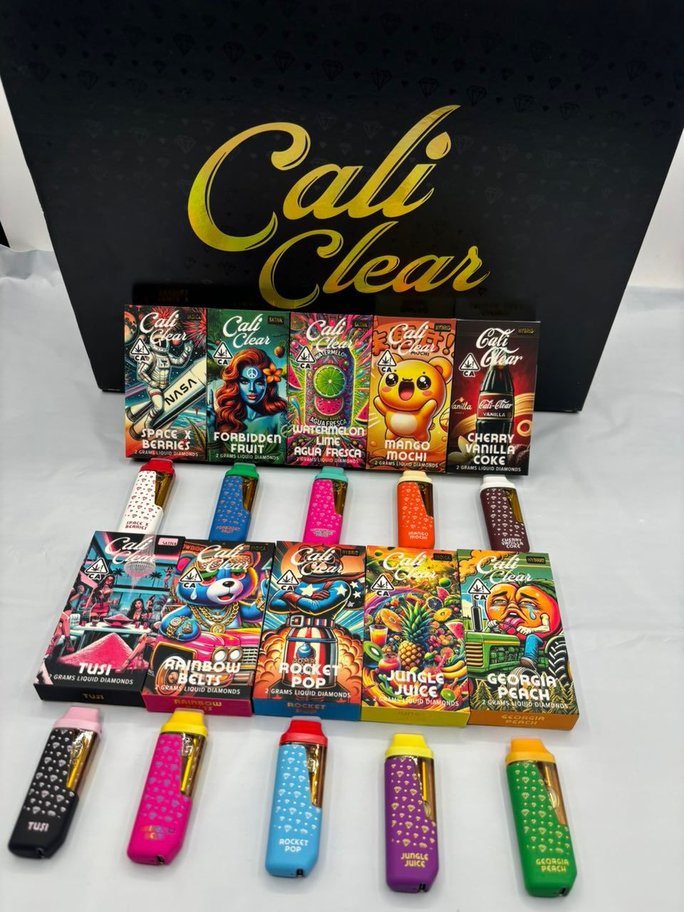 Cali Clear 2g Disposable - Live Resin Disposable - Image 2