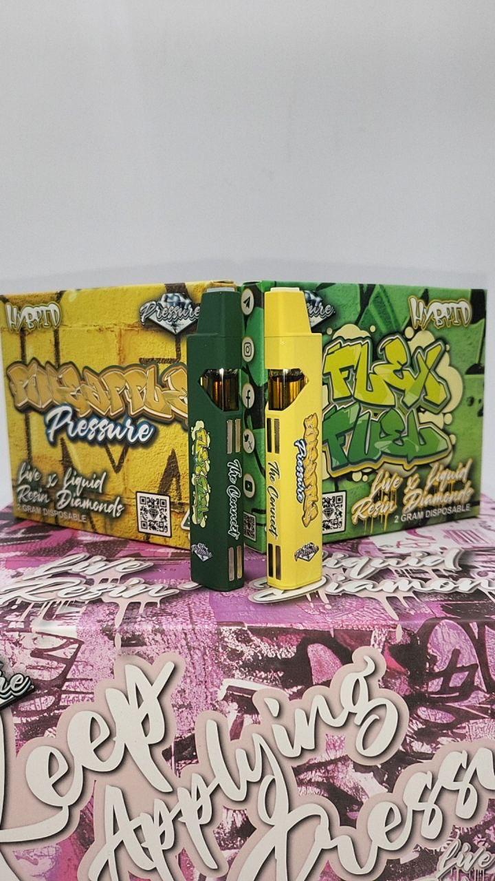Pressure 2g Disposable - Live Resin Disposables