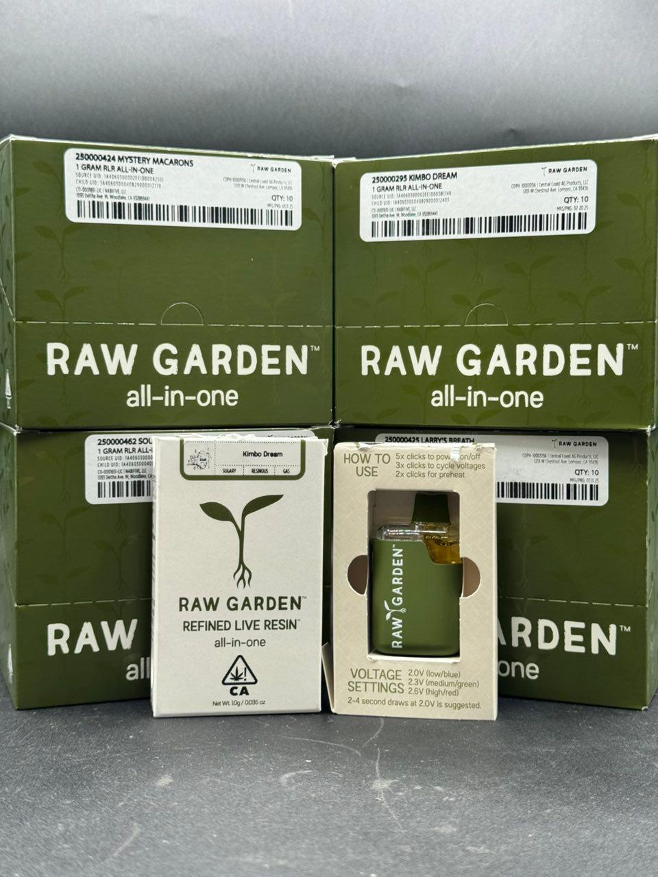 Raw Garden 1G Disposables - Live Resin Disposable